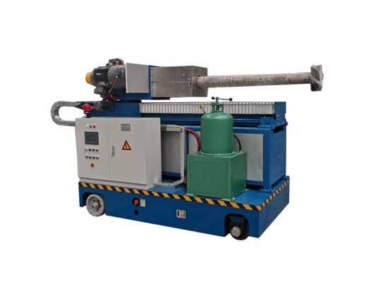 Ayarlanabilir Gaz Giderme Hızı ve ≤5 Mm Akış Granül Boyutu ile Grafit Ham Madde için Döner Akı Enjektörü