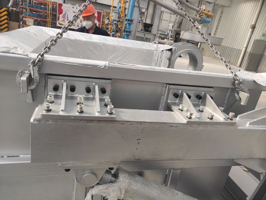 Çevirmeli Degazlama Birimi ile döküm verimliliğini artırın Soğutma Su Basıncı 0.2-0.4 MPa