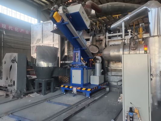 Dakikada 15 litre akış hızı, döner enjeksiyon ünitesi ve yüksek verimlilik için PLC kontrol sistemi ile döner akış enjeksiyonu