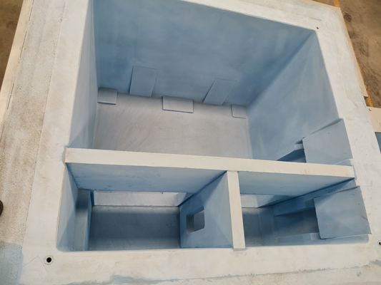 Aktif Karbon Basınçlı Döküm Makinesi Filtrasyon Kutusu 60 PPI Seramik Köpük Filtre ile