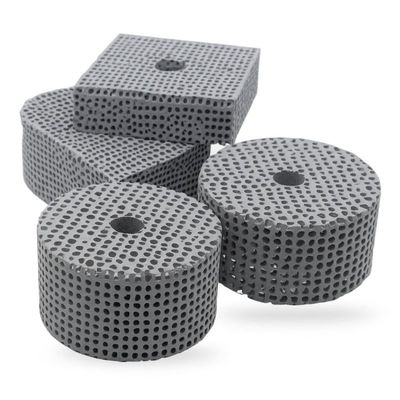 Erimiş Alüminyum Filtrasyonu için 10-20 PPI, 30-50 PPI ve 50-80 PPI'lı Seramik Köpük Filtre CFF