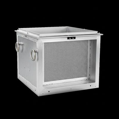 Kalıcı Alüminyum Sıvı Filtrasyon Kutusu, 17'*17'*1 plaka boyutu ve akış hızına göre çamaşır makinesi boyutu