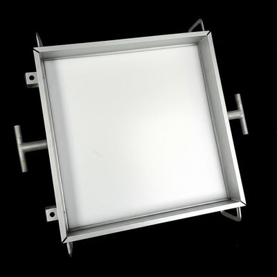 Alüminyum Eritme ve Döküm için 2 Pound Kapasiteli ve 17''*17''*1 Plaka Boyutlu Şeffaf Filtre Kutusu