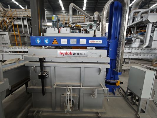 Alüminyum Alaşımlı Döküm için Plaka Tipi 3500kg Alüminyum Tutma Fırını