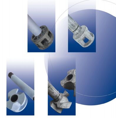 Yüksek Sıcaklık Dayanımı, Termal Şok Dayanımı ve Kendinden Yağlamalı Döner Akı Enjektörü için Grafit Rotor Mili