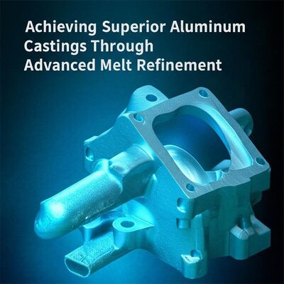 Ayarlanabilir Gaz Giderme Süresi ile Hidrojen Giderimi için Grafit Rotor Şaftlı Döner Akı Enjektörü