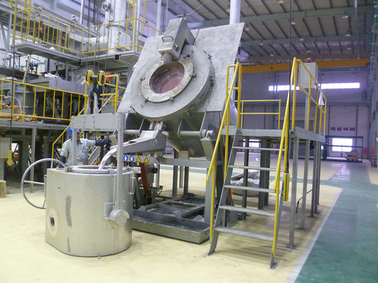 1000 kg kapasiteli alüminyum tutma fırını