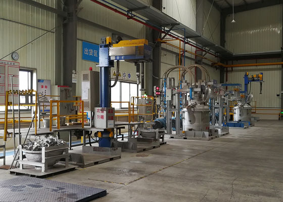 Vakum Derecesi ≤-0.092MPa Alüminyum Gaz Giderme Makinesi, Ocağın Ömrü ≥18 Ay