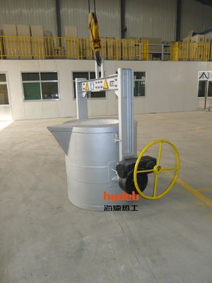 Mavi Vinç Askı Tipi Erimiş Metal Transfer 1000KG Kapasite Kolay Dengeleme