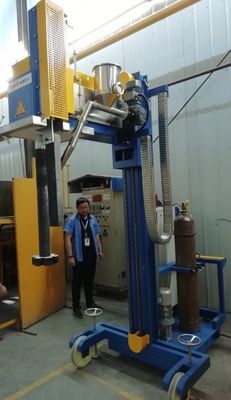Erimiş Alüminyum İçin Tekerlekli Mobil Döner Gaz Giderme Alüminyum Ekipmanları