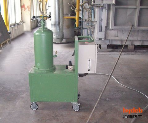 Alüminyum Argon Gazını Arıtmak İçin 15L Yeşil Akı Enjeksiyon Birimi Prosesi