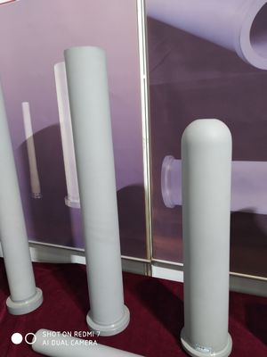 Siyah Nitrür Termokupl Koruma Tüpleri Silikon Termokupl Koruma Tüpleri 200mm