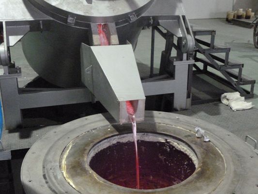600KG 960C Alüminyum Eritme Fırını Alüminyum Alaşımlı Gaz Pota Fırını