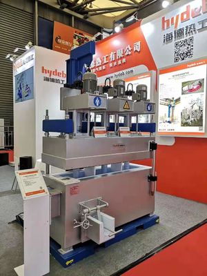 Üstün döküm performansı için PLC Denetlenen Satır İçi Döner Gaz Dökme Birimi