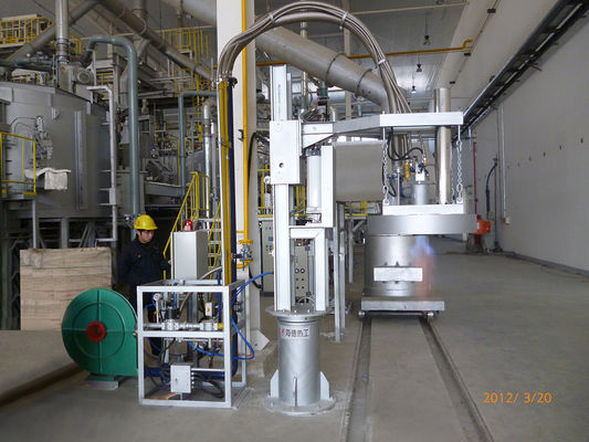 LPG Pota Ön Isıtıcı Brülörler Doğalgaz NG Elektrikli Isıl İşlem Fırını 50M3/H