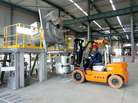 HPD için Hidrolik Devirme Alüminyum Eritme Fırını 1000KG Yüksek Basınçlı Döküm