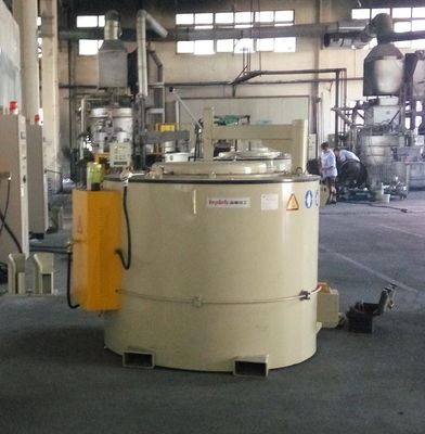 HPD 45 Deg için Endüstriyel Fırınlar ve Alüminyum Pota Fırını Gri 1200KG