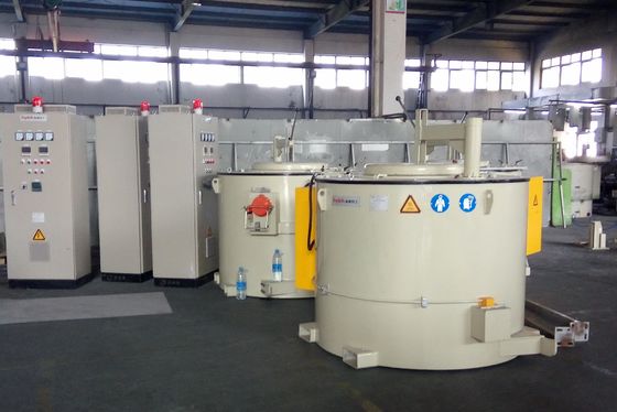 HPD 45 Deg için Endüstriyel Fırınlar ve Alüminyum Pota Fırını Gri 1200KG