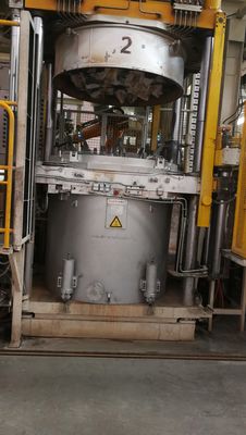 900KG Gümüş Alüminyum Pota Fırını