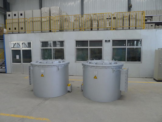 Pas Direnci 1000kg Alüminyum Eritme ve Tutma Petrol Rafinerisi Fırını 950C