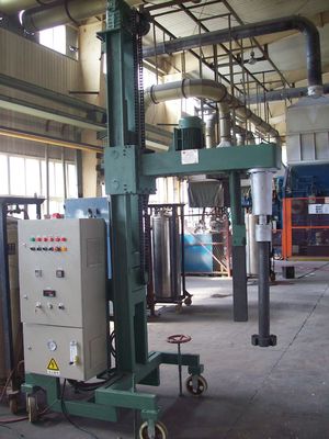 0.1mpa 600 Rpm Döner Gaz Giderme Ünitesi Rafine Alüminyum Önleme Aşırı Isınma İşlemi