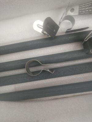 U Tipi 1150mm Silikon Döküm Yedek Parçaları Karbon Fiber Isıtma Elemanı 1400C