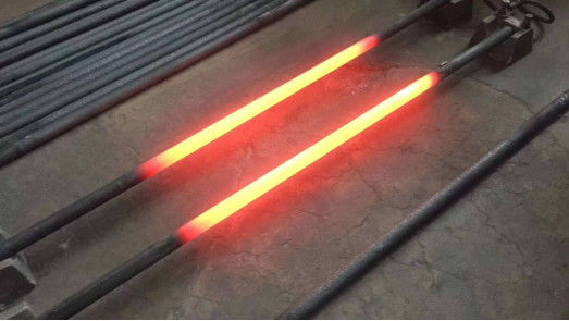 U Tipi 1150mm Silikon Döküm Yedek Parçaları Karbon Fiber Isıtma Elemanı 1400C
