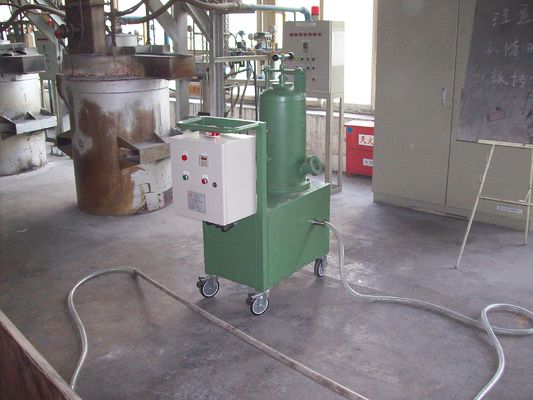 Alüminyum alaşımlı döküm için 30KG Yeşil Cüruf Giderici Akı Enjektör Cihazı