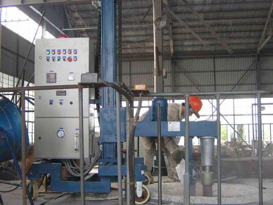 Alüminyum Soğutma Hava Üfleyicisini Arıtmak İçin 600 Rpm Döner Gaz Giderme Ünitesi Prosesi