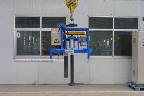 400 Rpm Askıya Alma Döner Gaz Giderici Aparatı Alüminyum Rafinasyon