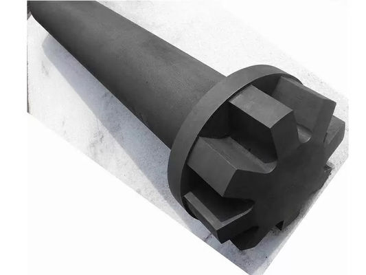 çapı 90mm Grafit rotoru Endüstriyel için özel şaft uzunluğu