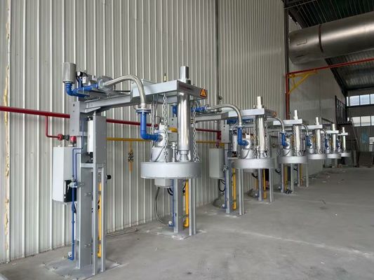 Aluminum Material Ladle Preheating Equipment  CE ISO Air Flow Rate